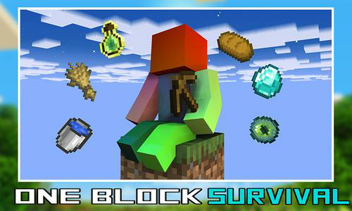 One Block Map for Minecraft PE