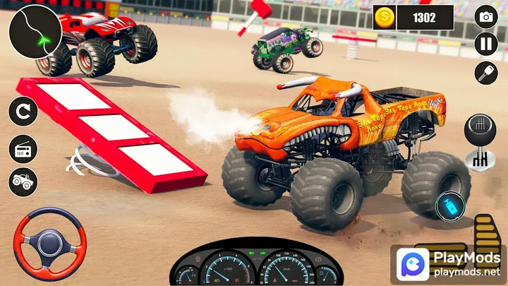 Monster Truck Demolition CrashMod  Apk v1.18(unlimited money)