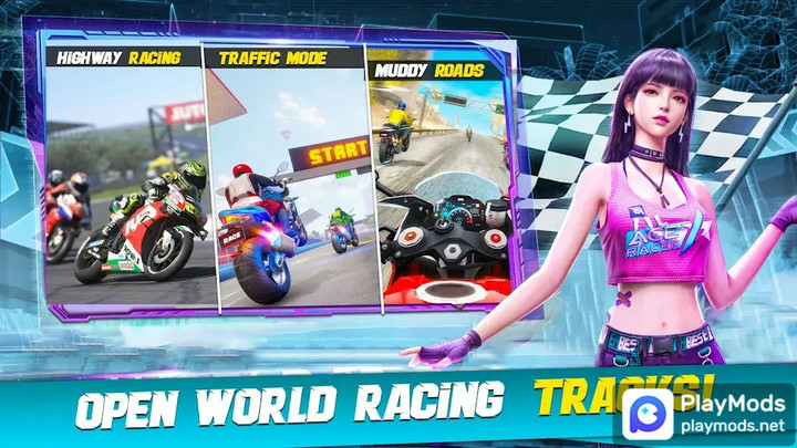 Fast Bike Racing Offline MotoMod  Apk v1.2.6(unlimited money)