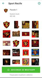 Figurinhas do Sport Recife