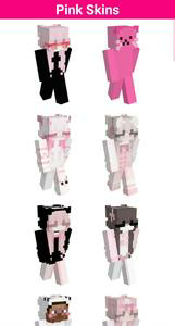 Pink Skins For Minecraft