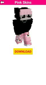 Pink Skins For Minecraft