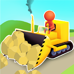 Bulldozer Race Mod APK 1.0.2 [Free purchase][Unlimited money]