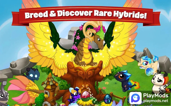 DragonVale: Hatch Dragon EggsMod  Apk v4.30.0(Mod Menu)