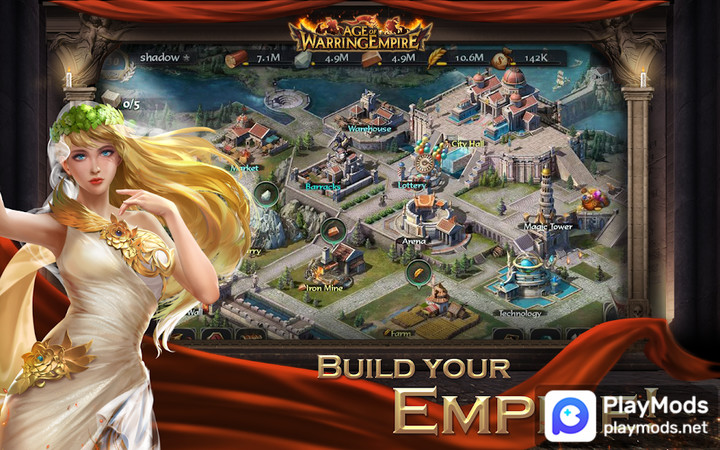 Age of Warring EmpireMod  Apk v2.19.0(Speed change)