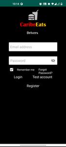 CaribeEats Driver app
