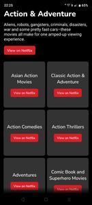 Netflix - Browse Categories