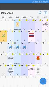 Thailand Calendar