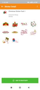 Christmas Sticker for WhatsApp