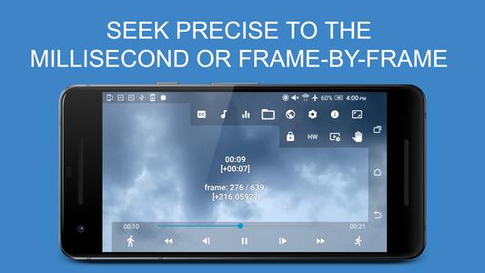 Precise Frame mpv Video Player