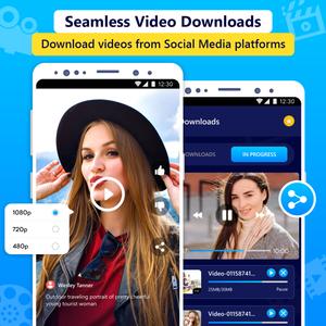 Video Downloader, Video player