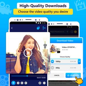 Video Downloader, Video player