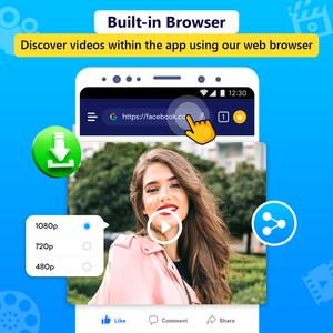 Video Downloader, Video player