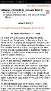 Catholic Calendar: Universalis