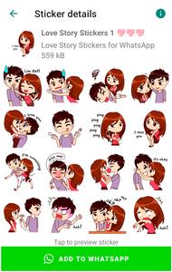 Love Story Stickers WASticker