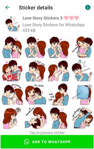 Love Story Stickers WASticker