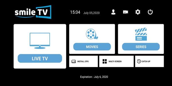 Smile TV app