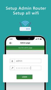 Admin Router & WiFi Setup Page