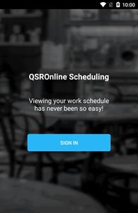 QSROnline Scheduling