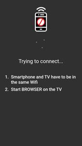 Remote for TV BROWSER