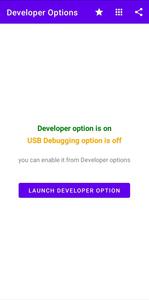 Developer Options