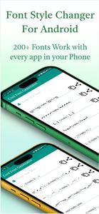 Font style changer for android