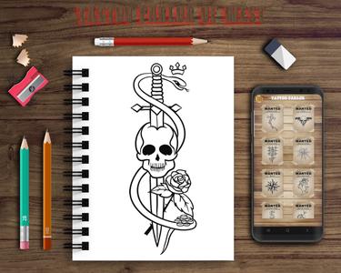 Learn to Draw Skull Tattoos