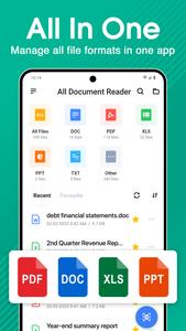 Document Reader: PDF, Word Doc