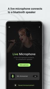 Live Bluetooth Mic to Speaker