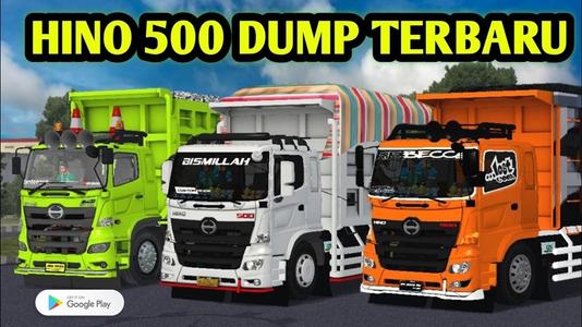 Mod Bussid Dump Truck Hino