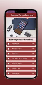 Samsung Factory Reset help