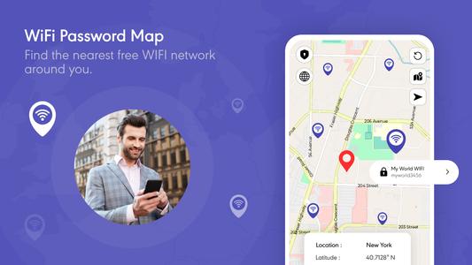 WiFi Password Map