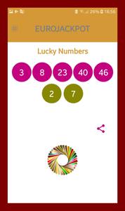 EuroJackpot Lucky Numbers