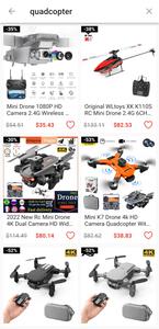 Quadcopter Drones Shopping App