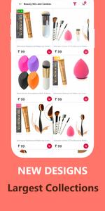 Makeup online shopping app