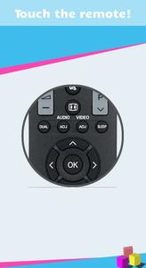 Remote for Sharp Smart TV