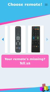 Remote for Sharp Smart TV