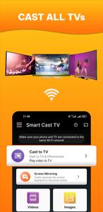 Smart Cast to TV: Screen Share