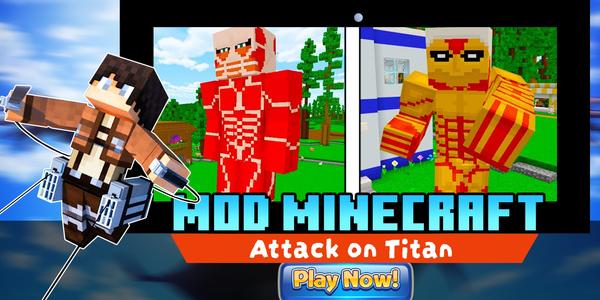 Attack on titan mod Minecraft