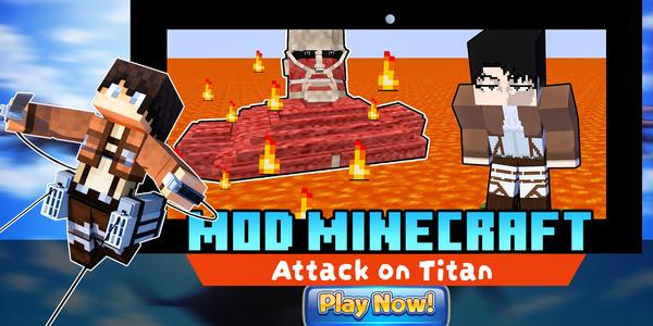 Attack on titan mod Minecraft