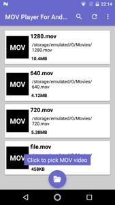 MOV Player For Android