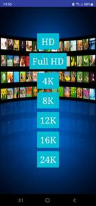 4K-8K-12K-16K Videos TV-Phone