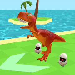 Dino Run Idle Mod APK 0.2.4 [Remove ads][Unlimited money]