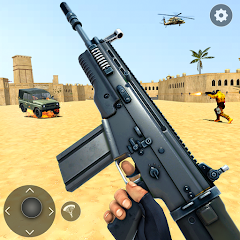 Fps Shooting Attack: Gun Games Mod APK 1.25 [Remove ads][God Mode][Weak enemy]