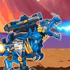 Dino Robot vs Zombies - Mech Mod APK 1.0.0 [Unlimited money]