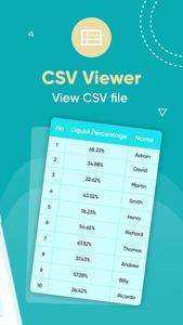 CSV File Viewer - File Reader