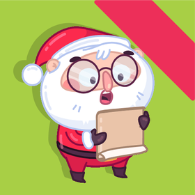 Merry Christmas Wishes Sticker