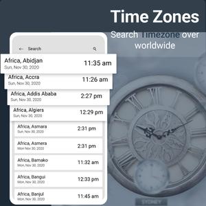 World Clock Smart Alarm App