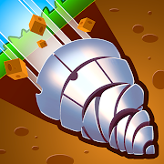 Ground Digger: Lava Hole Drill Mod APK 1.24.0 [Unlimited money][Unlimited]