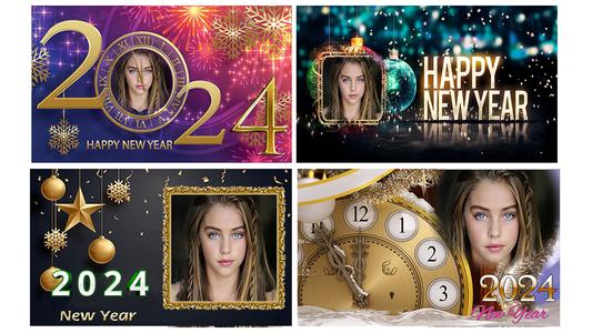 Happy New Year Photo Frame